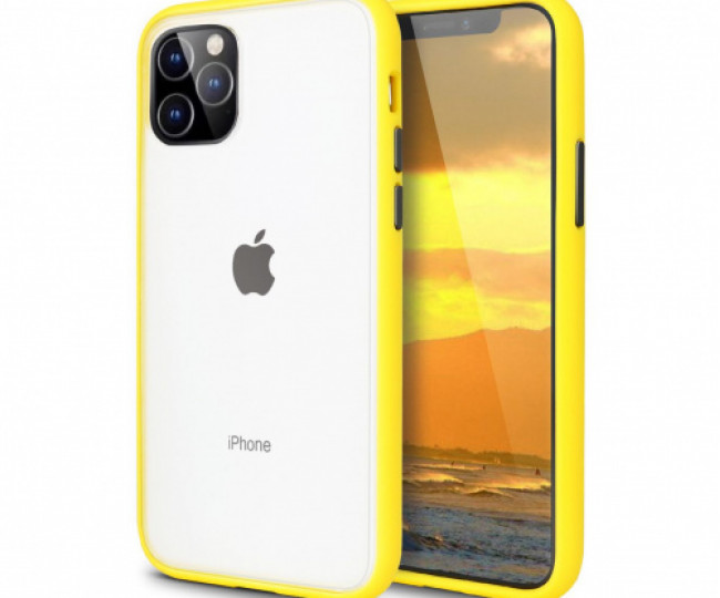 Чохол iPhone 13 Pro Gingle Series Yellow/Black